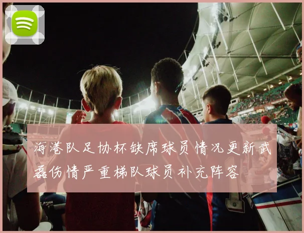 海港队足协杯缺席球员情况更新武磊伤情严重梯队球员补充阵容
